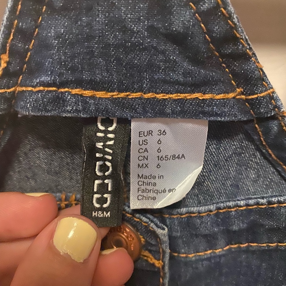 H&M overall denim dress - Picture 3 of 10
